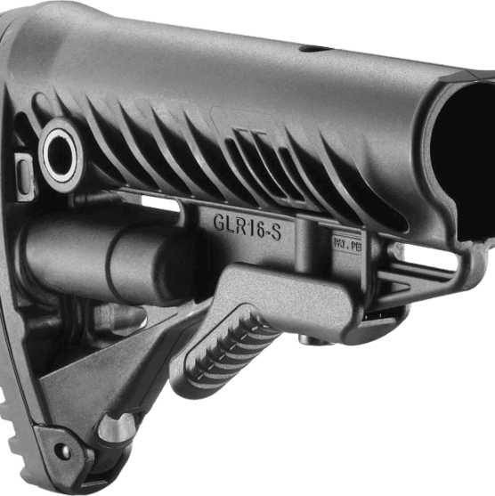 Полимерный приклад Fab Defense GLR для AR15(M16,АК,САЙГА)0