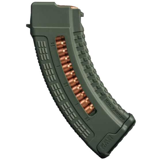 Магазин полимерный 7.62x39 на 30 патронов для AK7