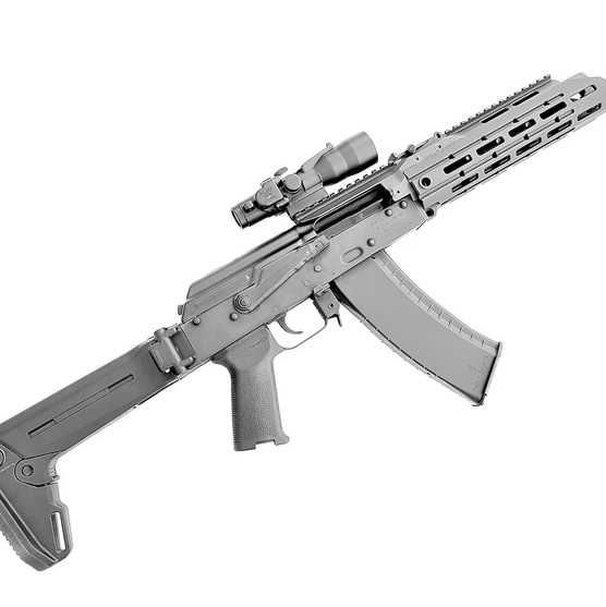 SAG АК ШАССИ МК2 M-LOK QD цевье1