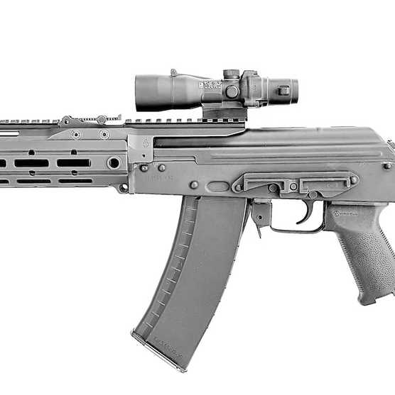 SAG АК ШАССИ МК2 M-LOK QD цевье2
