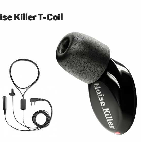 АКТИВНЫЕ БЕРУШИ NOISE KILLER T-COIL0