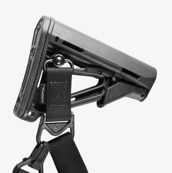 Приклад телескопический Magpul CTR - Mil-spec Model (BLK)2