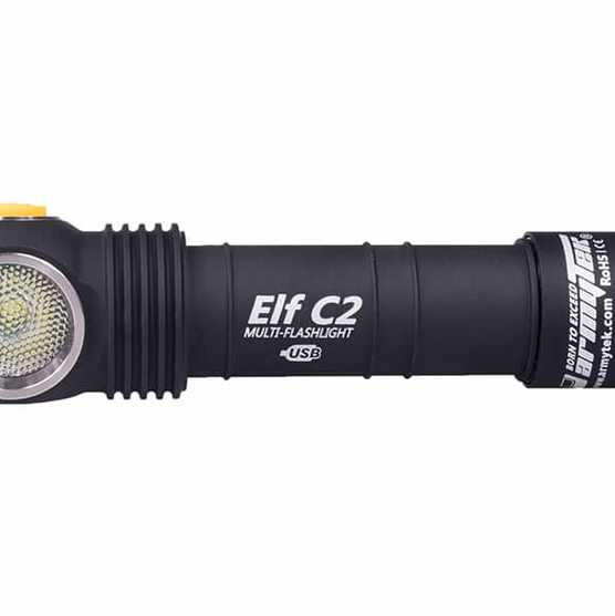 Мультифонарь ARMYTEK ELF C2 MICRO-USB+18650 XP-L1
